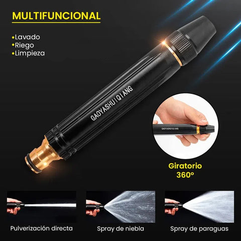 Boquilla de alta presión™: convierte cualquier manguera en una hidrolavadora al instante + REGALO SORPRESA