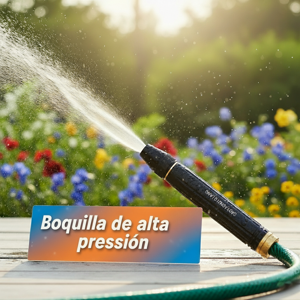 Boquilla de alta presión™: convierte cualquier manguera en una hidrolavadora al instante + REGALO SORPRESA