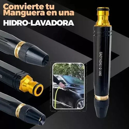 Boquilla de alta presión™: convierte cualquier manguera en una hidrolavadora al instante + REGALO SORPRESA