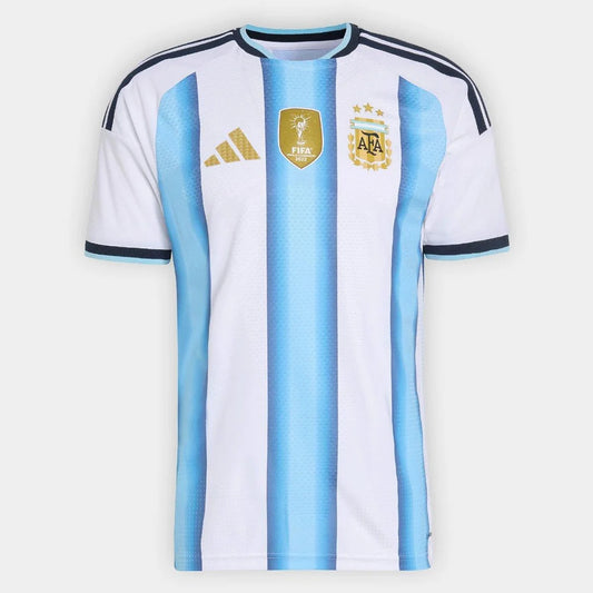(Últimas unidades) Camiseta Original de local de la Selección Argentina 2026 para hombre (Messi número 10) - Adidas - Blanca