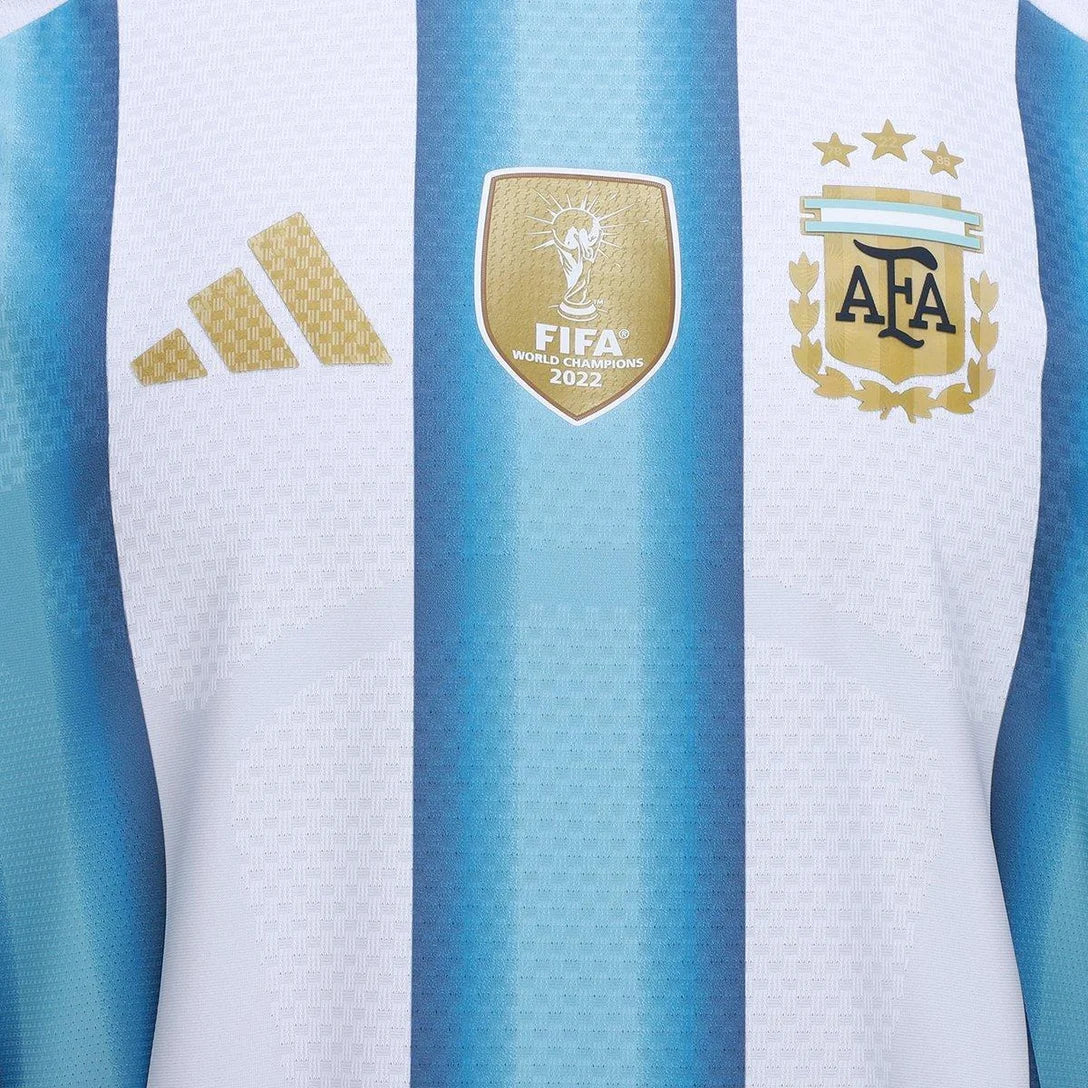 (Últimas unidades) Camiseta Original de local de la Selección Argentina 2026 para hombre (Messi número 10) - Adidas - Blanca