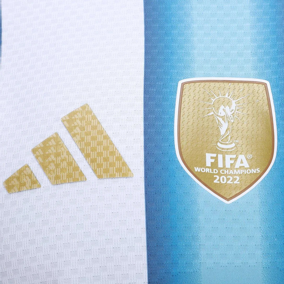 (Últimas unidades) Camiseta Original de local de la Selección Argentina 2026 para hombre (Messi número 10) - Adidas - Blanca